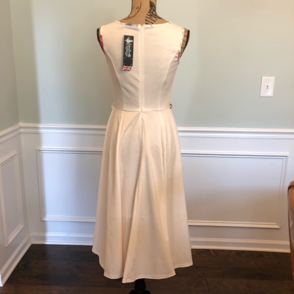 Lady V Vintage London Hepburn Dress size Large - Picture 5 of 8